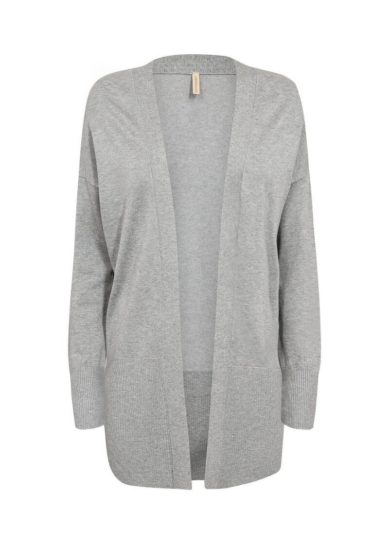 Soyaconcept-Dollie-Lang-Cardigan-Dam-Medium-Grey-Melange-1