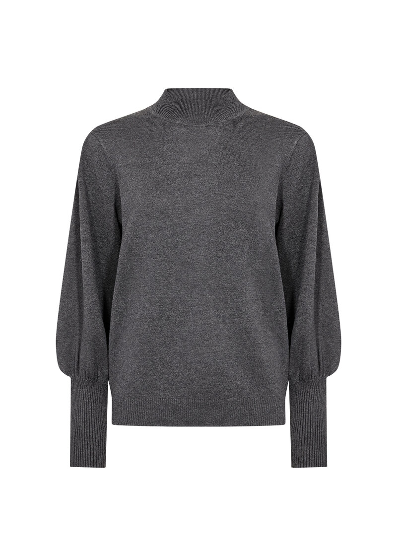 Soyaconcept-Dollie-Puffarm-Pullover-Dam-Dark-Earth-Melange-1