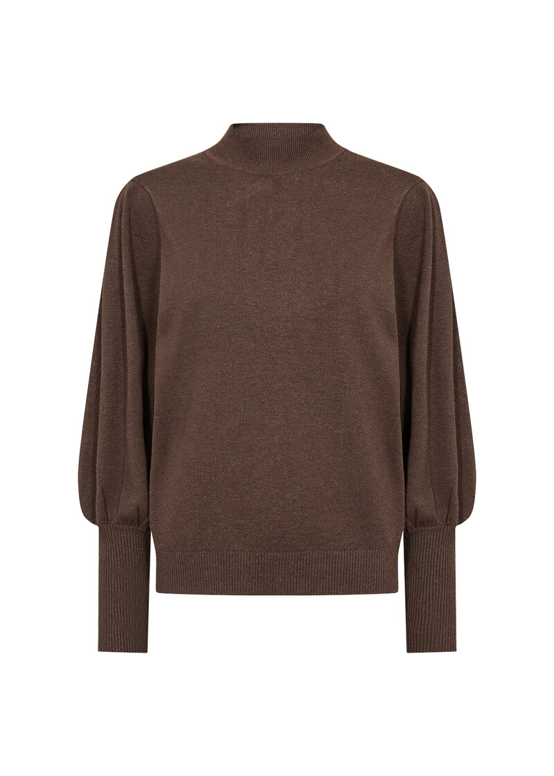 Soyaconcept-Dollie-Puffarm-Pullover-Dam-Hot-Fudge-Melange-1