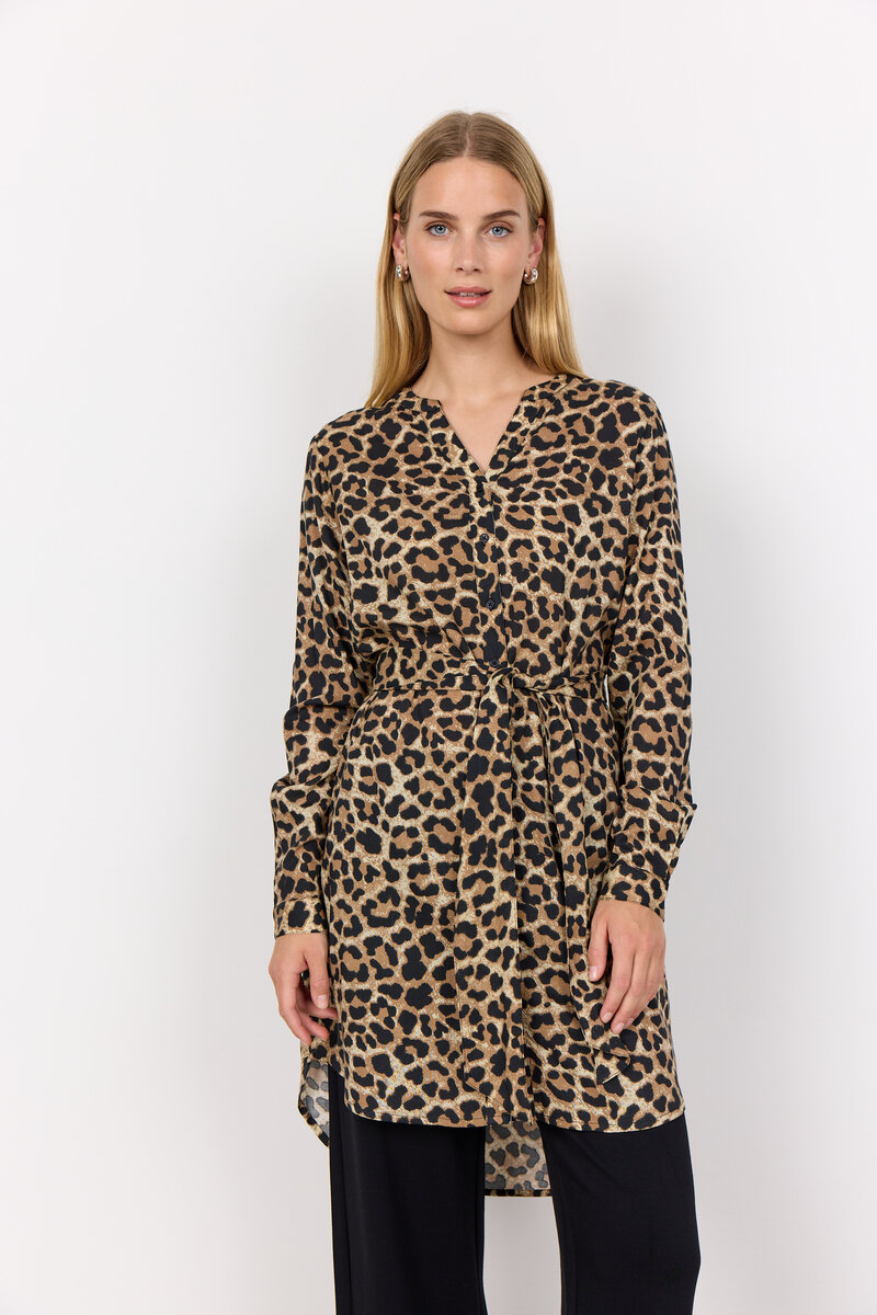 Soyaconcept Flavia 1 Tunika Dam Black Combi