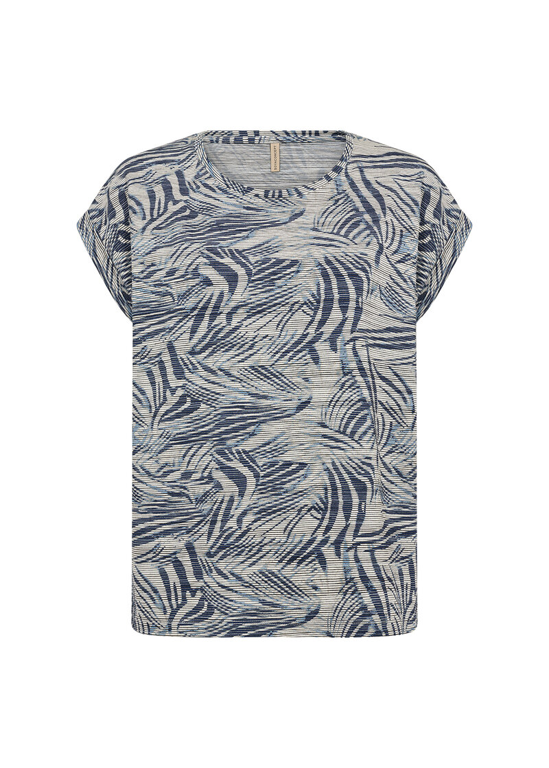 Soyaconcept-Galina-66-T-shirt-Dam-Estate-Blue-Combi-1