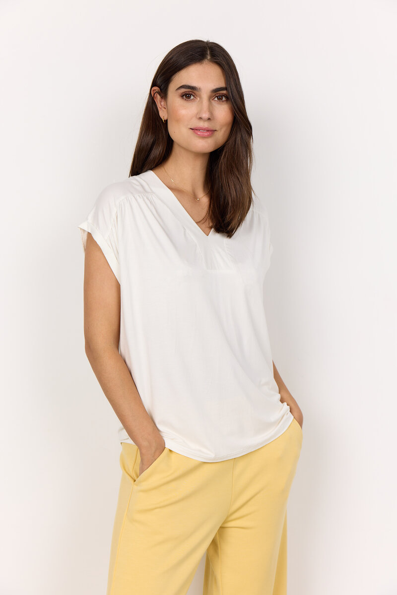 Soyaconcept-Marica-278-V-ringad-T-shirt-Dam-Off-White-1