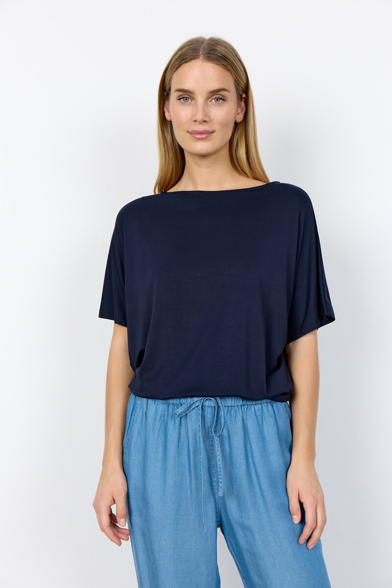 Soyaconcept-Marica-314-T-Shirt-Dam-Navy-1