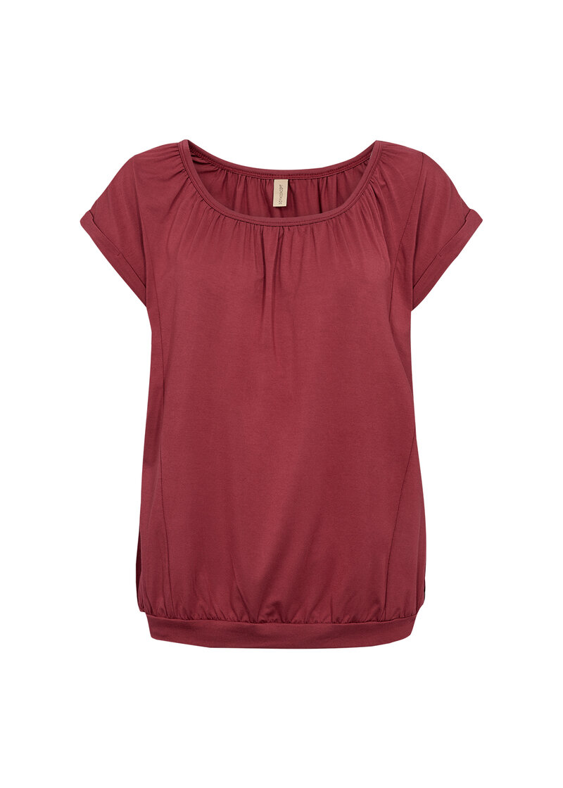 Soyaconcept-Marica-T-Shirt-Dam-Dk-Red-1