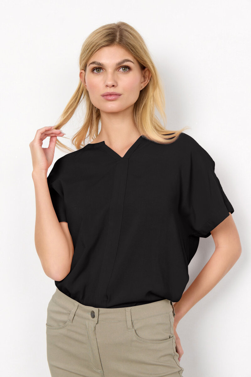 Soyaconcept-Radia-9-V-ringad-Blus-Svart-Dam-4