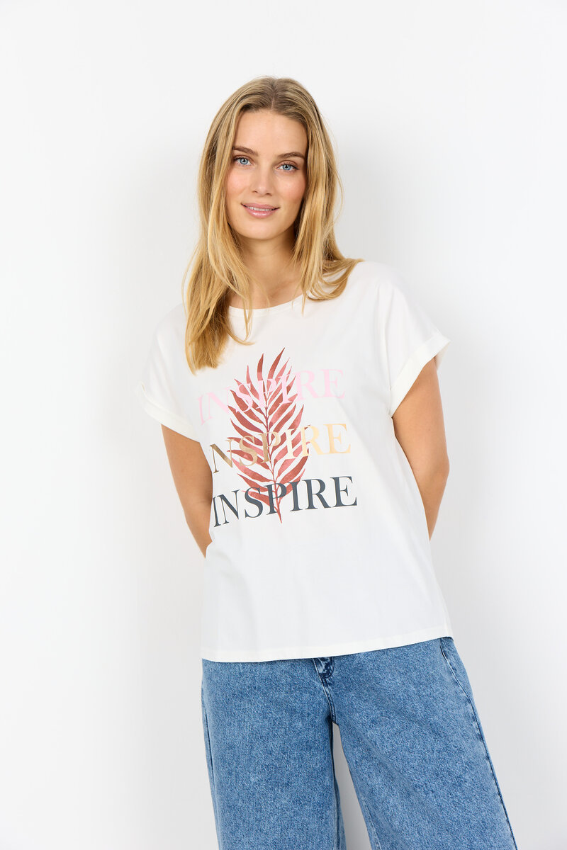 Soyaconcept-Rina-13-T-Shirt-Dam-Dk-Red-1