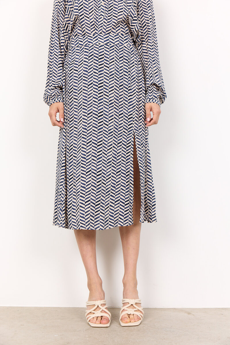 Soyaconcept-Selia-3-Kjol-Dam-Navy-Combi-1