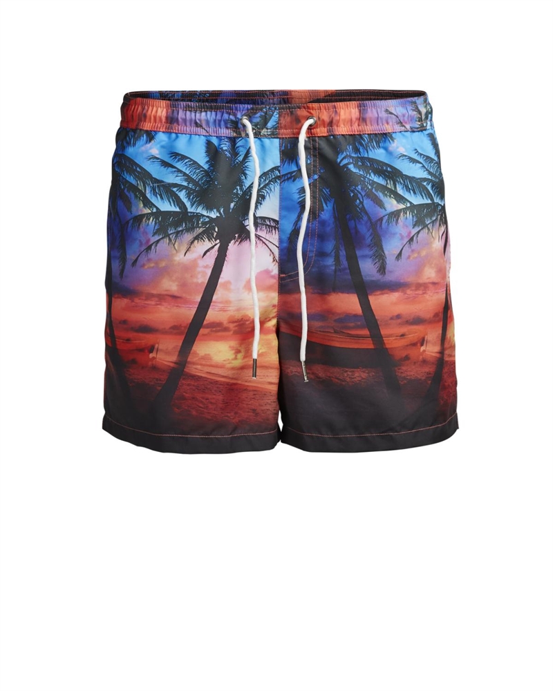 Sunset Swim Shorts Amber Gold Badshorts Herr