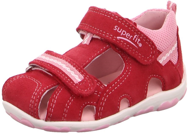 Superfit Fanni Sandal Rödrosa Barn