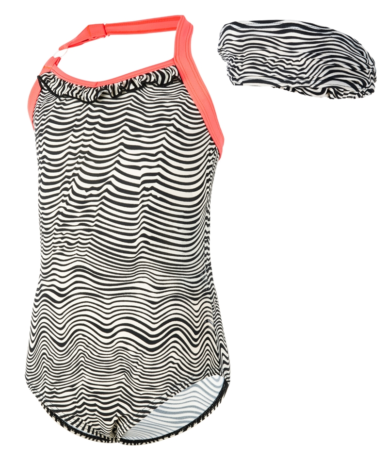 Color Kids Tinella Swimsuit Kit Baddräkt Barn Black