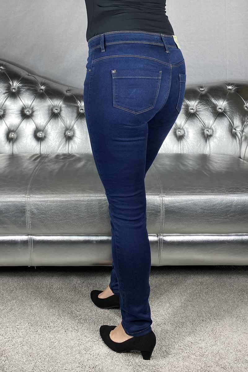 Ultimate King Regular Jeans Dam Dark Blue Denim Smile