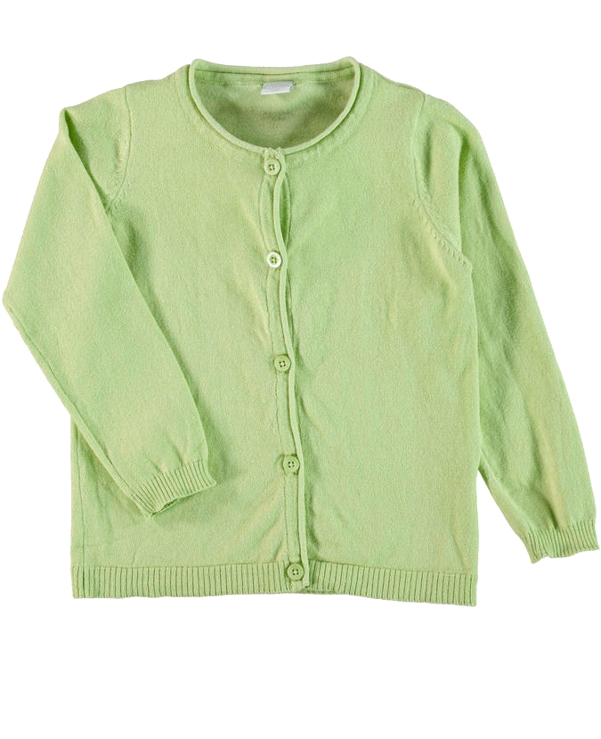 Vamina Knit Short Cardigan Pastel Green Barn