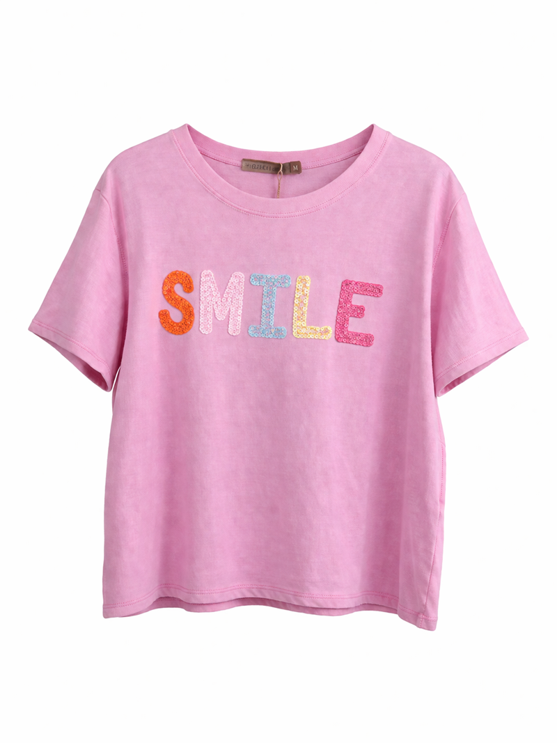 Vesperera T-shirt Smile Dam White Marta du Chateau | Smilebutiken