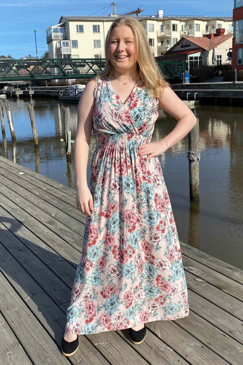 Victor Mod Fashion Rosalie Klänning Dam Pink