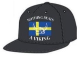 Viking keps Svart Barn