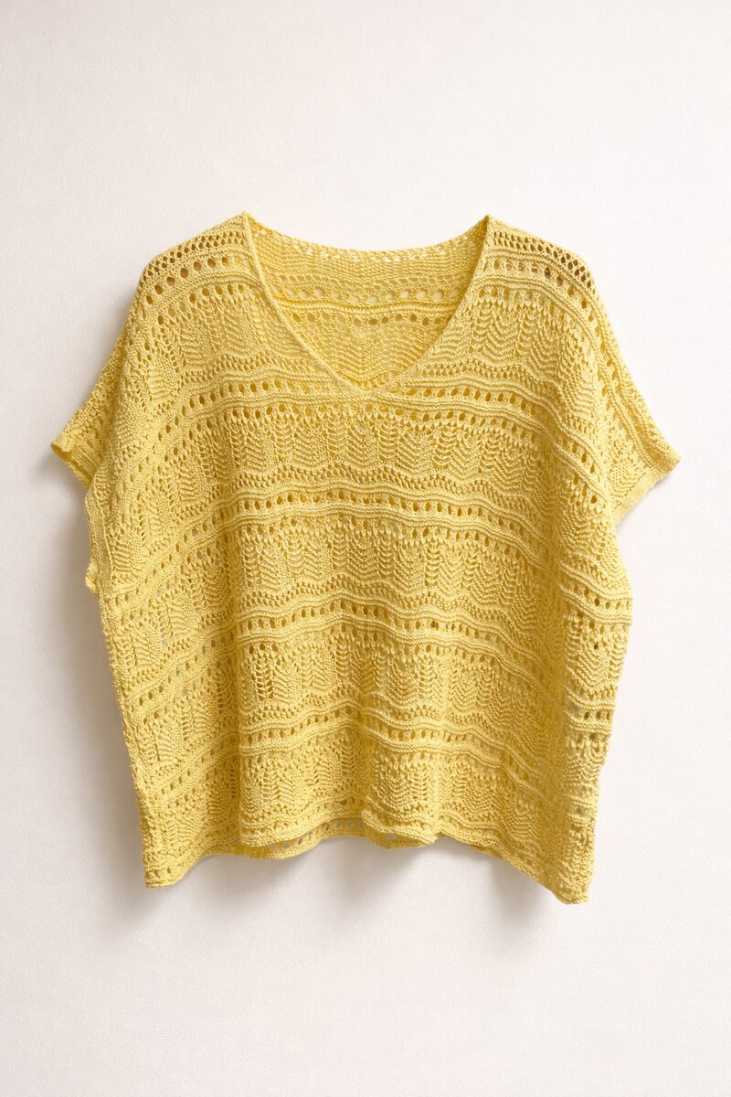 Virkad-v-ringad-topp-dam-Yellow--Germaine-fran-Chica-london--Smilebutiken-1