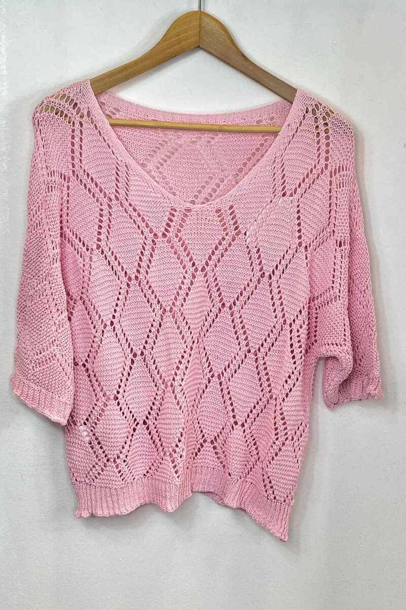 Vivichy-Adele-Virkad-Topp-Dam-Light-Pink-1