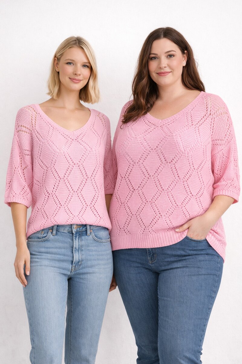 Vivichy-Adele-Virkad-Topp-Dam-Light-Pink-2