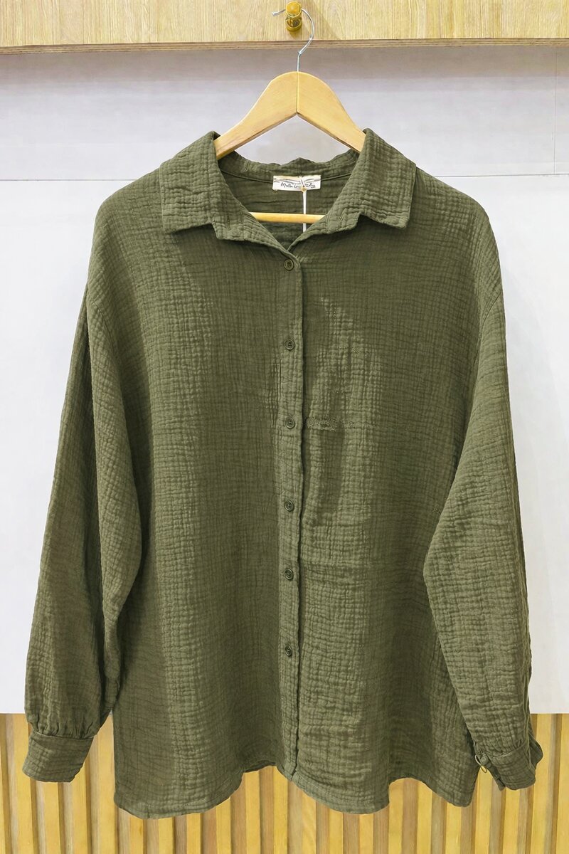 Vivichy-Edessa-Skjorta-Dam-Kaki-1