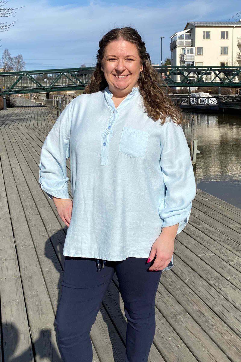 Vivichy Gemma Blus Dam Light Blue