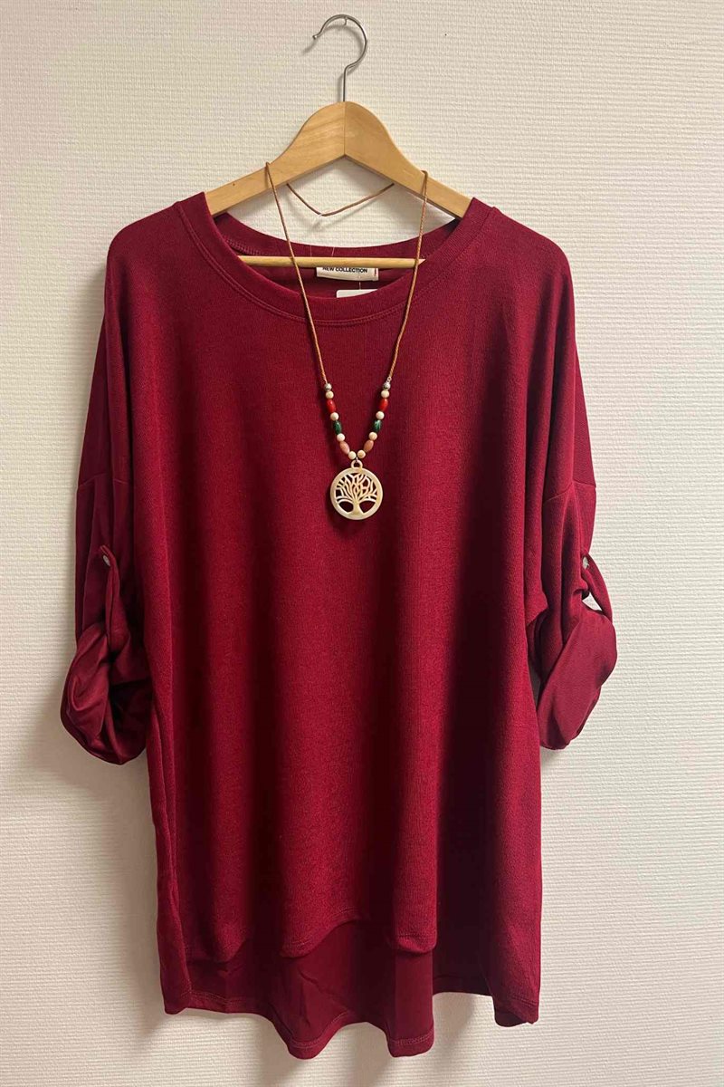 Vivichy Viola Tröja Dam Raspberry Tree