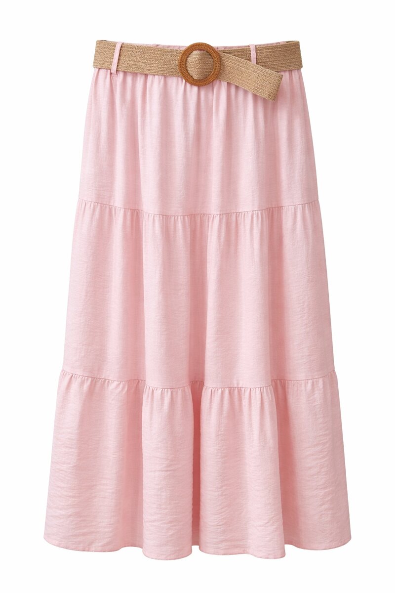 Vivichy-Yolanda-Kjol-med-Skarp-Dam-Light-Pink-1