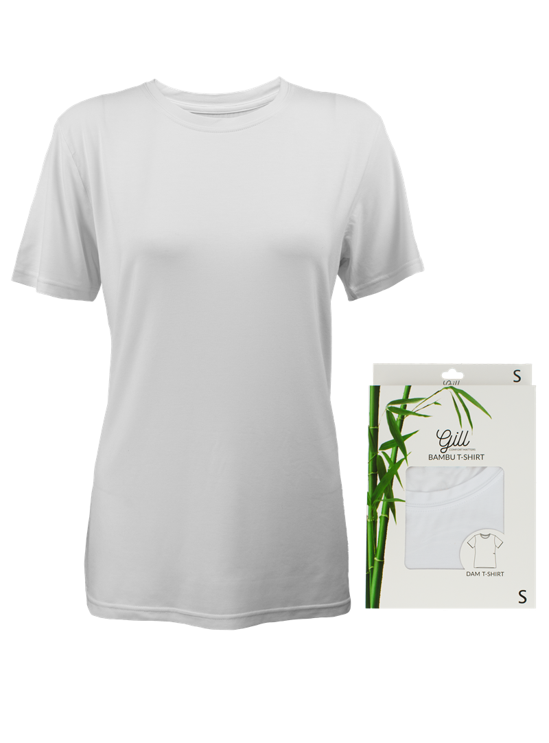 Wänerstedt T-Shirt Bambu Dam White