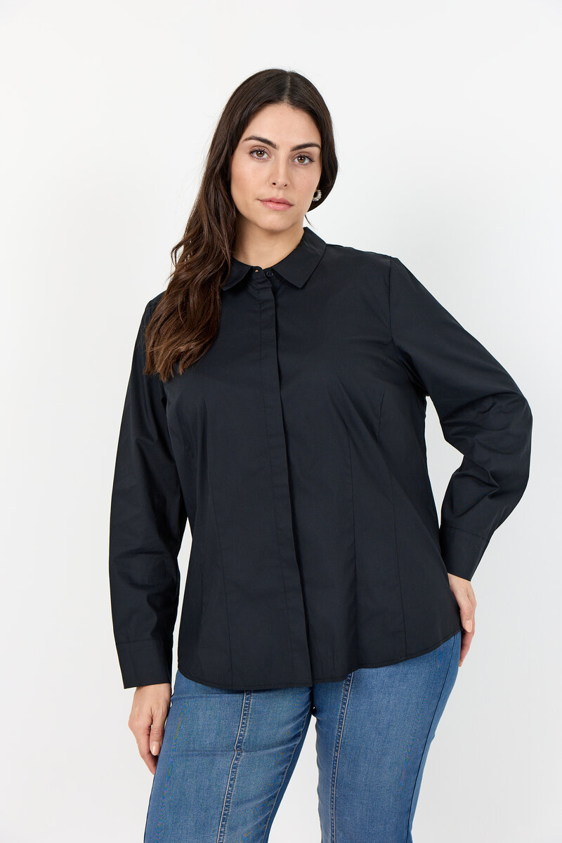 Wasabiconcept-Saga-34-Skjorta-Dam-Black-1