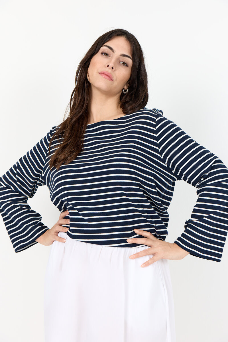 Wasabiconcept-Sakar-2-Langarmad-T-shirt-Dam-Navy-Combi-1