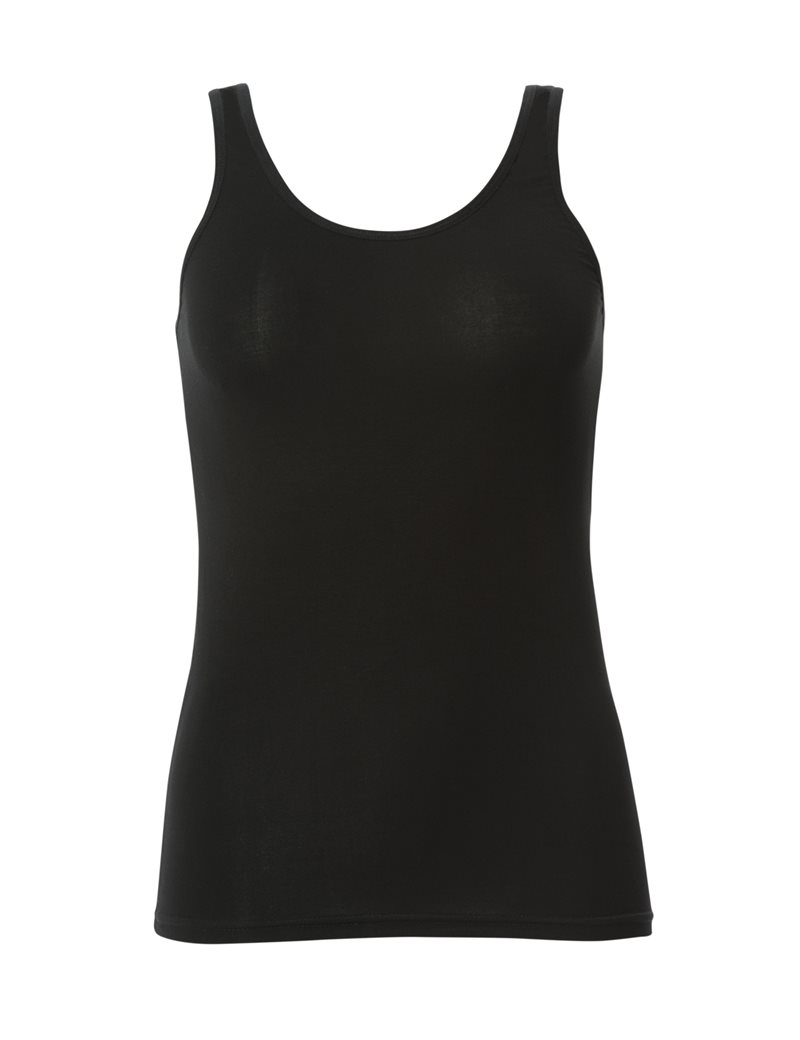 Wiges Baslinne Bambu Dam Svart