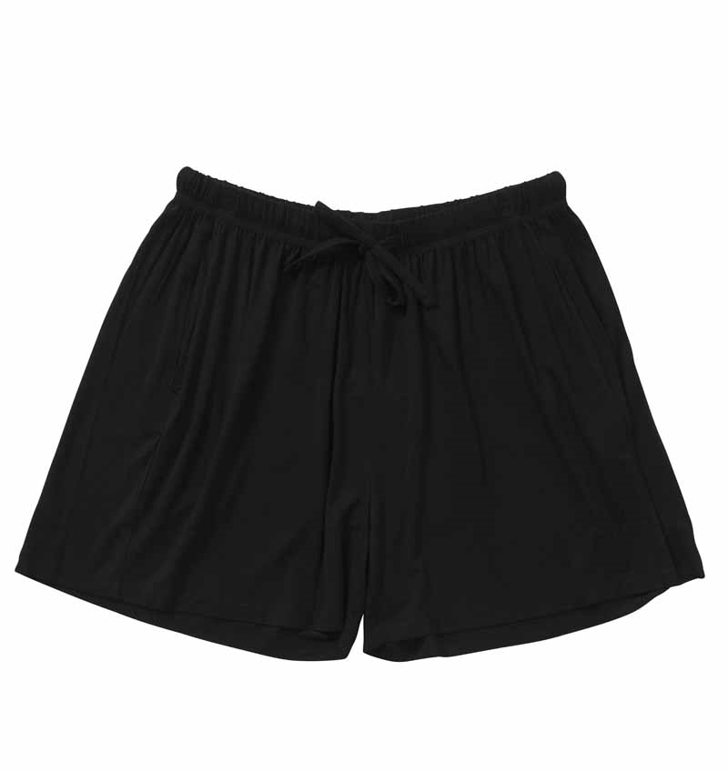 Wiges Shorts Bambu Dam Svart