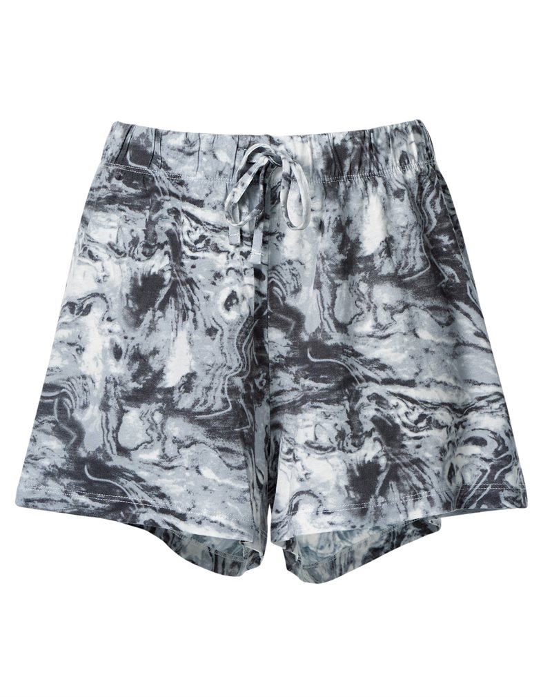 Wiges Sovshorts Bambu Dam Marmor