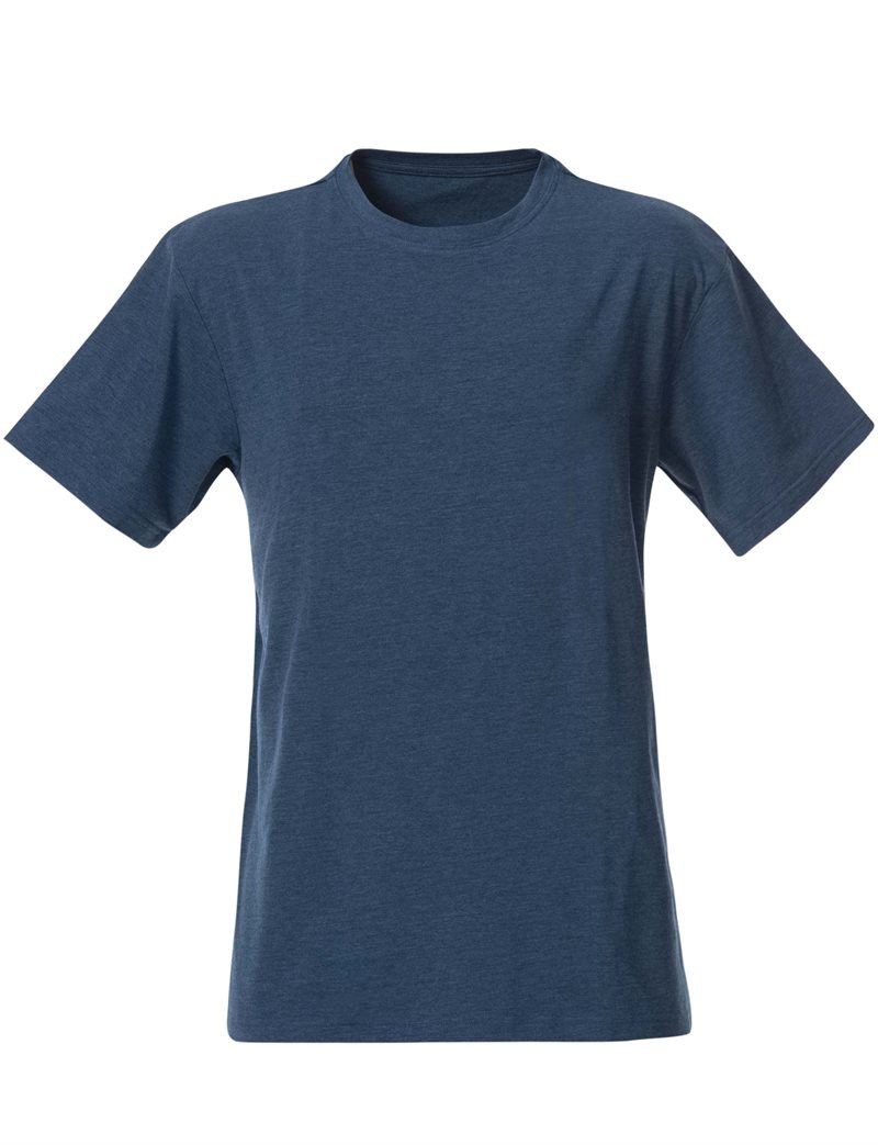 Wiges T-Shirt Bambu Herr Blå