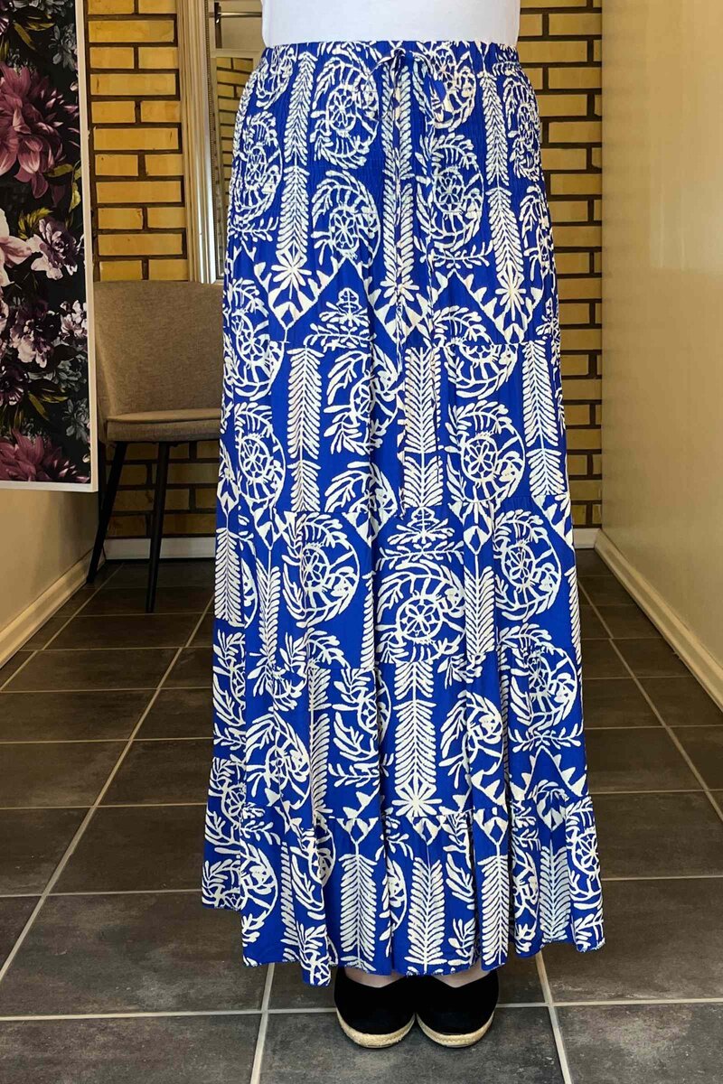YU YI Fashion Anastasia Kjol Dam Blue