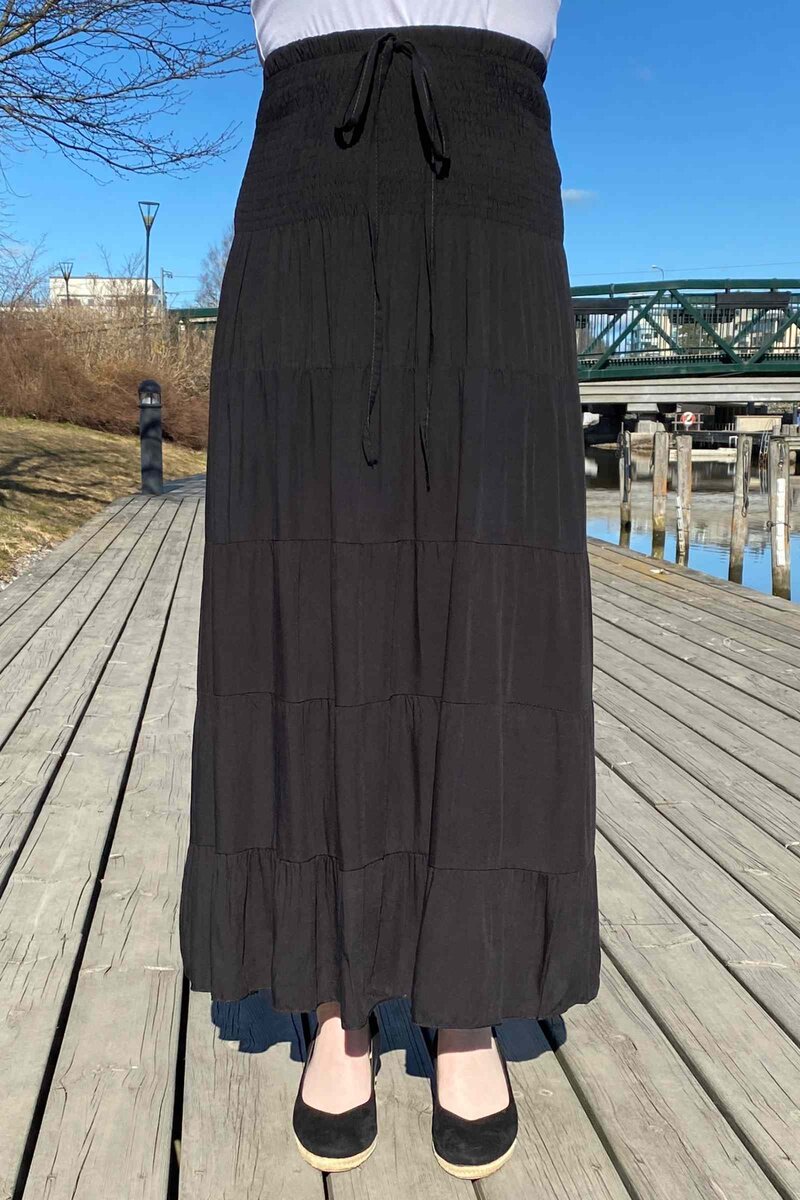 YU YI Fashion Juliette Kjol Dam Black
