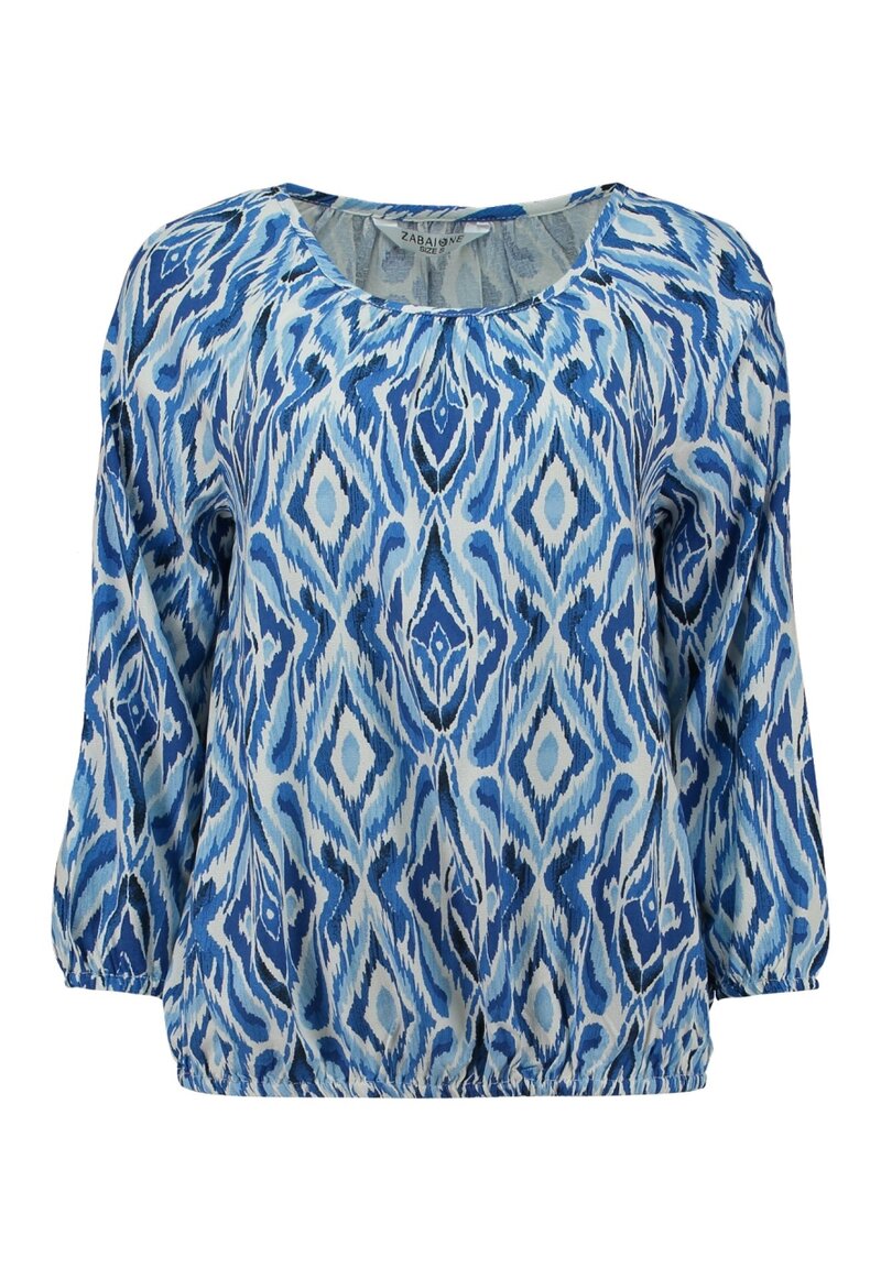 Zabaione-Andorra-Rundhalsad-Blus-Dam-Blue-1