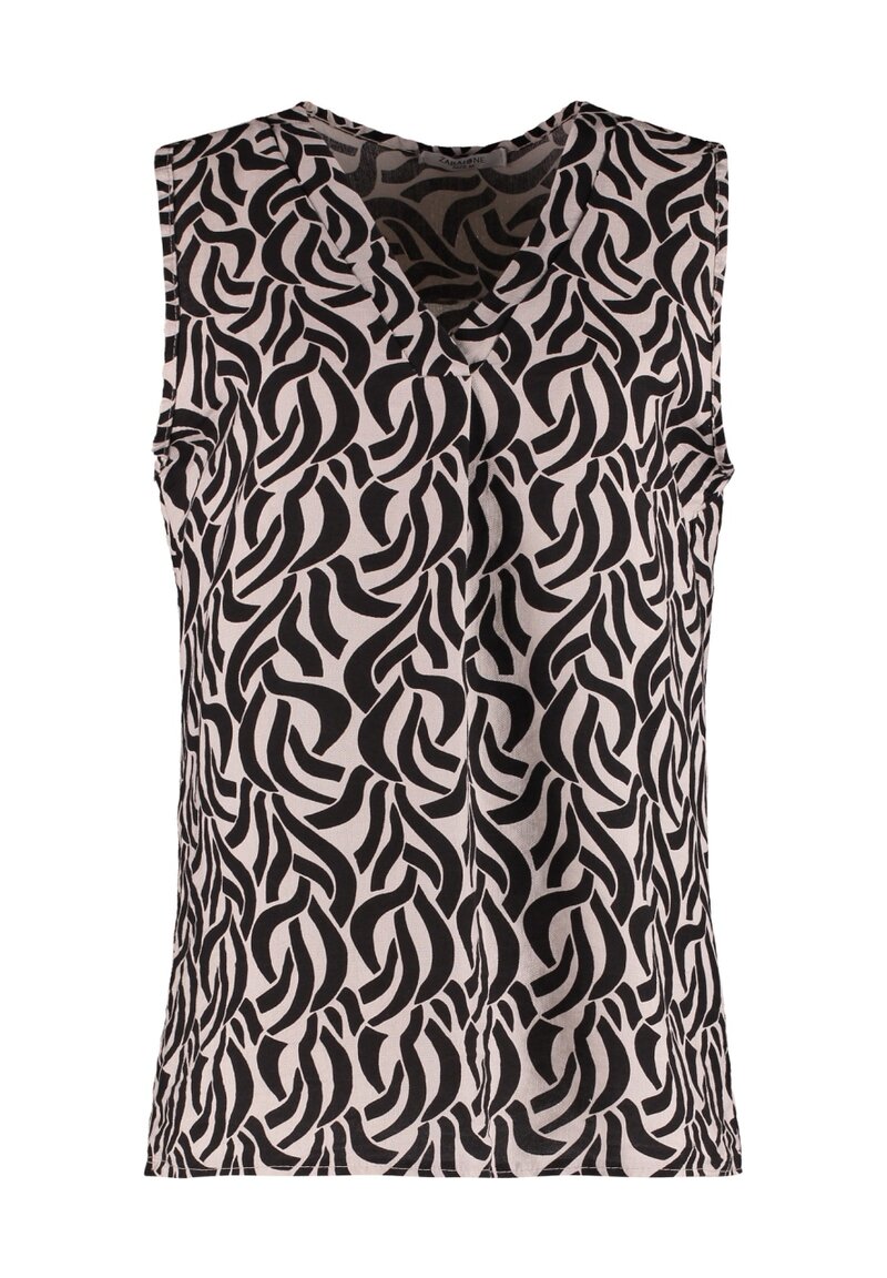 Zabaione-Sara-Kortarmad-Topp-Dam-Black-1