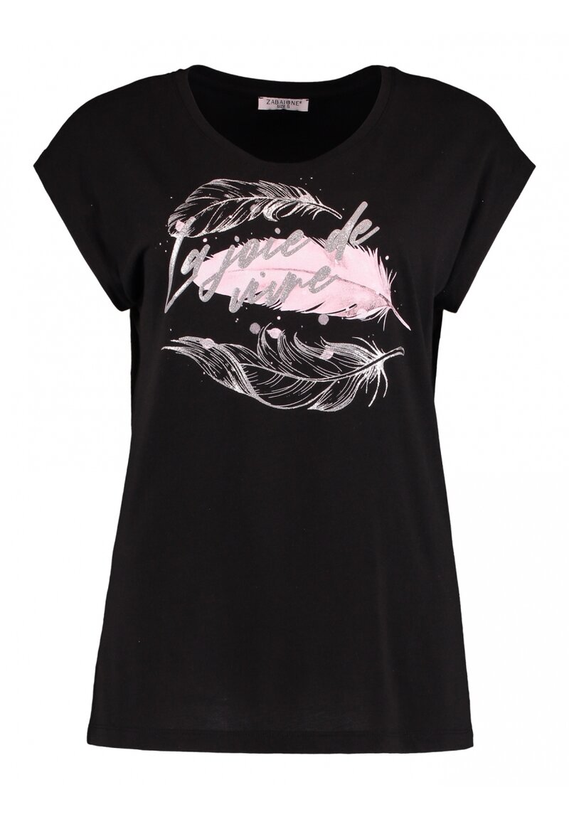 Zabaione-Sara-T-shirt-Dam-Black-1
