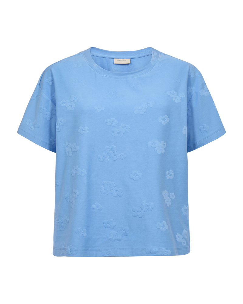 Ziprea-T-shirt-Dam-Vista-blue-Freequent--Smilebutiken-1