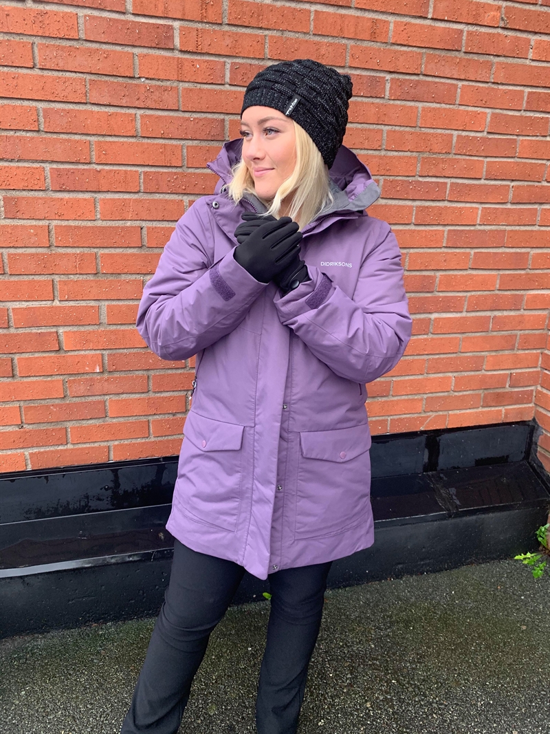 Didriksons Frida Vinterparkas Dam Lila