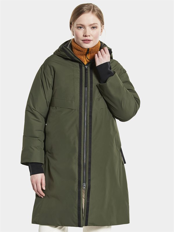 Didriksons Aino Vinterparkas 4 Dam Deep Green