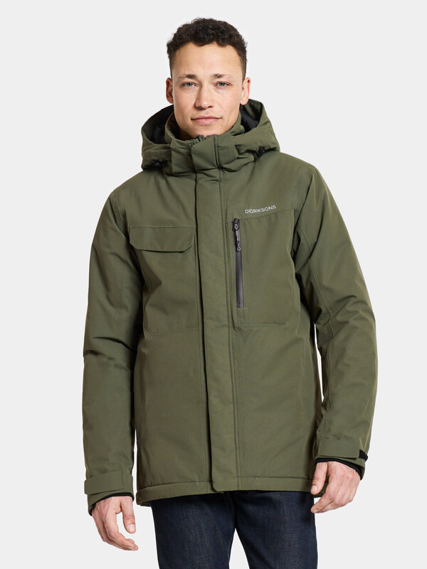 Didriksons Stefan Vinterjacka Herr Deep Green