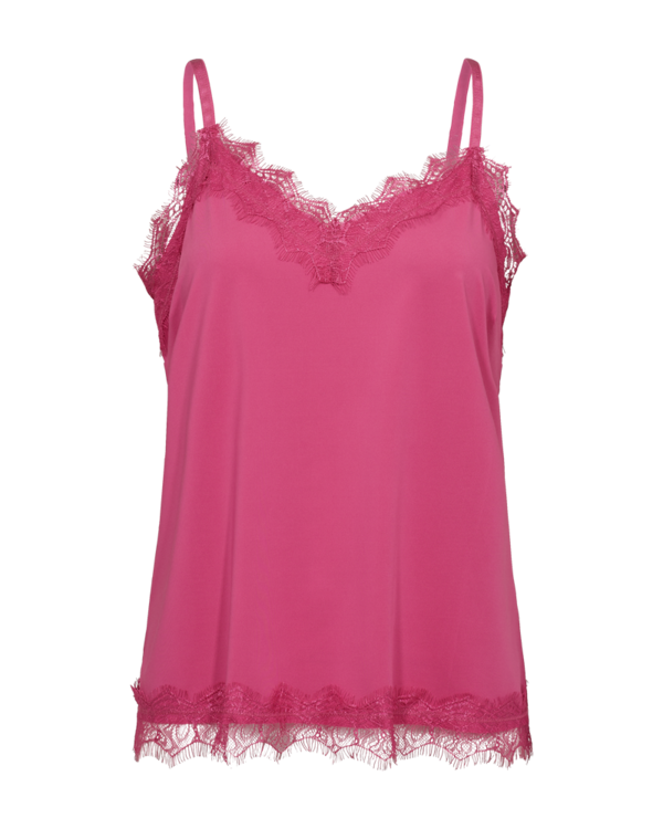 Freequent Bicco Lace Linne Dam Raspberry Rose