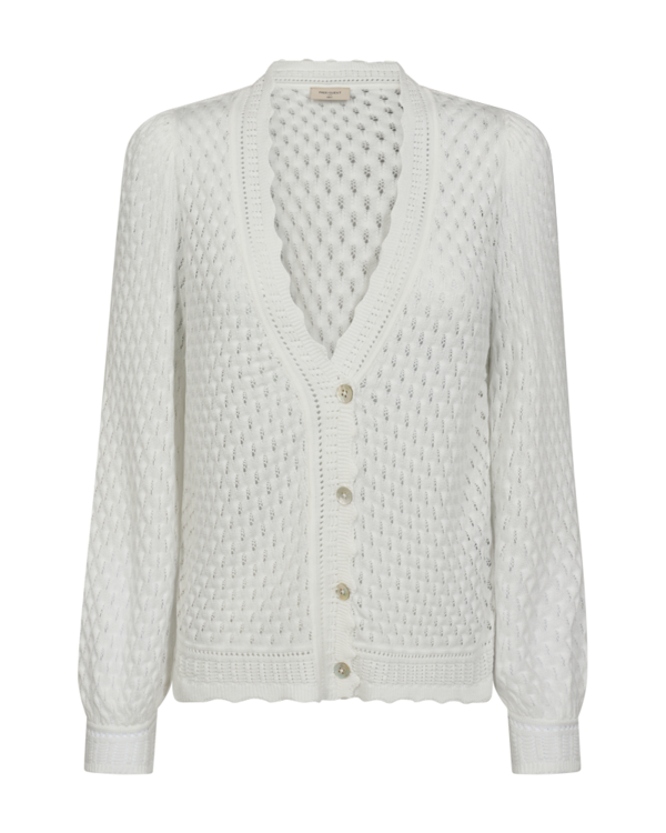 Freequent Gina Cardigan Dam Off White