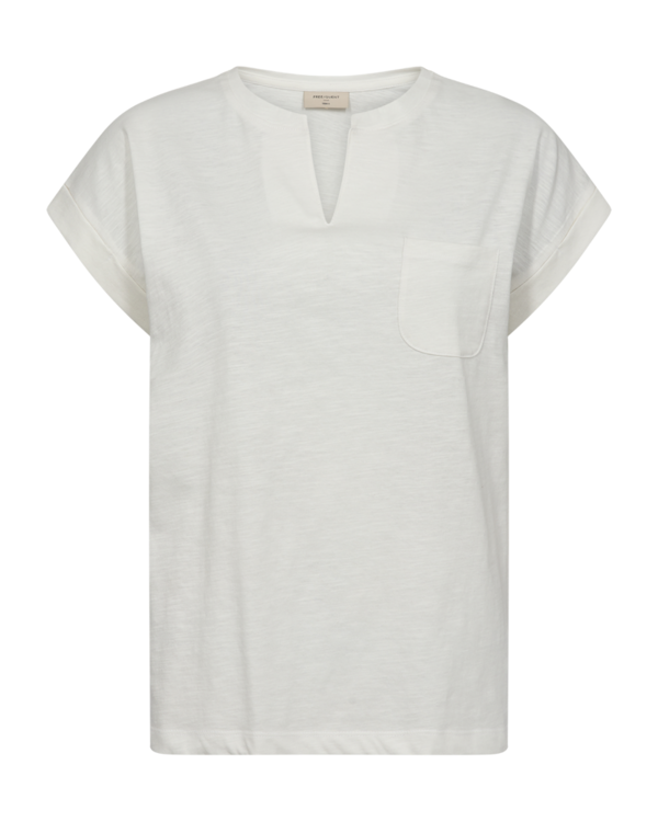 Freequent Viva Pocket Topp Dam Star Off-White