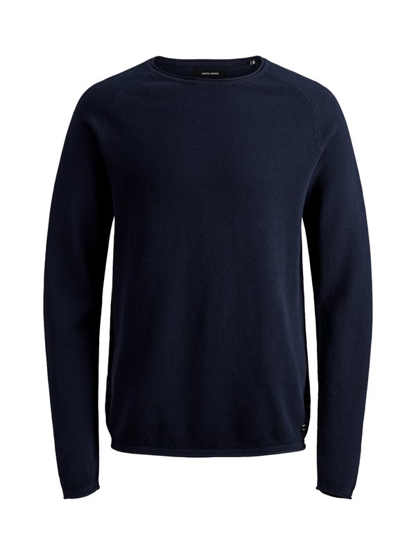 Jack & Jones Hill Stickad Tröja Herr Navy