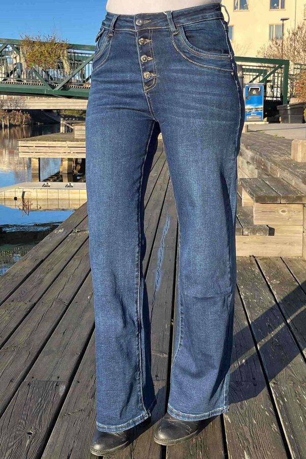 Karostar Alma Jeans Dam Blue