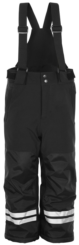 Vinterbyxor för barn Fodrade termobyxor täckbyxor SMILE. Sport Byxa Anthacite Black Byxor och Shorts Mini Pojk