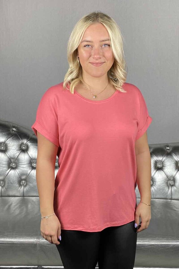 ONLY Moster T-shirt Dam Tea Rose