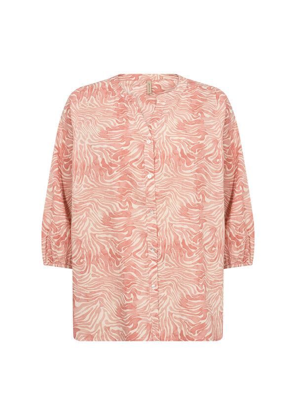 Soyaconcept Peggy 2 Blus Dam Peach Pink Combi